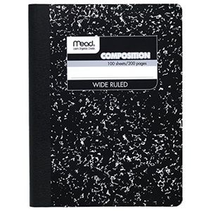 Lot of 5 Mead Notebook Composition 100SHT